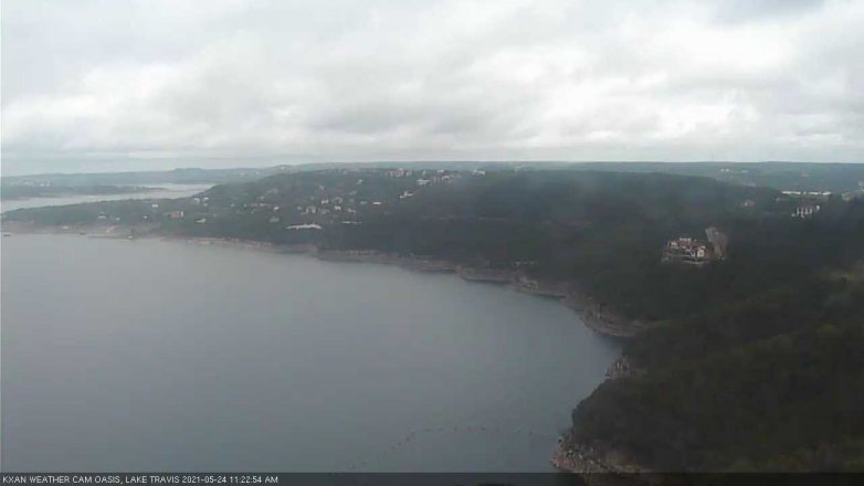 Lake Travis webcam, May 24, 2021 11:25 AM CT