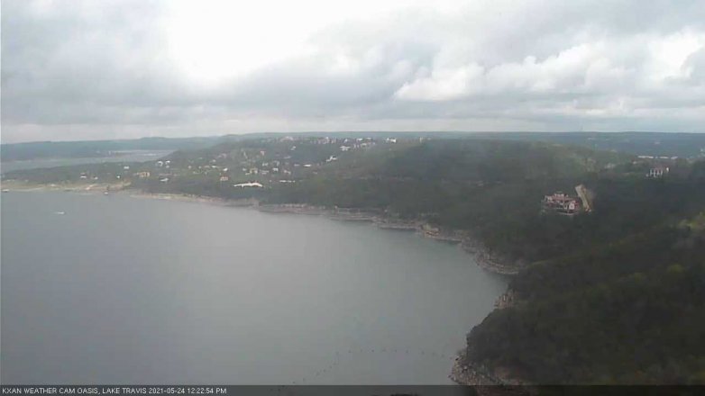 Lake Travis webcam, May 24, 2021 12:25 PM CT
