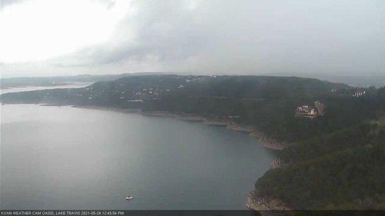 Lake Travis webcam, May 24, 2021 12:45 PM CT