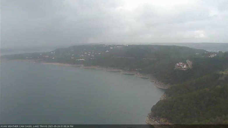 Lake Travis webcam, May 24, 2021 1:00 PM CT