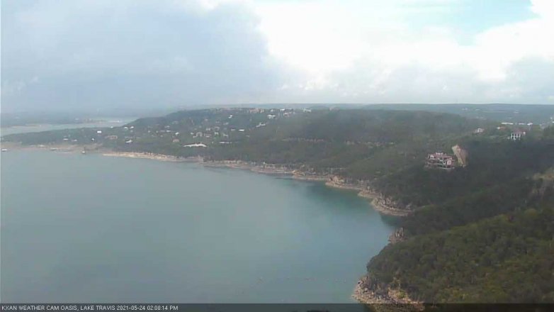Lake Travis webcam, May 24, 2021 2:00 PM CT