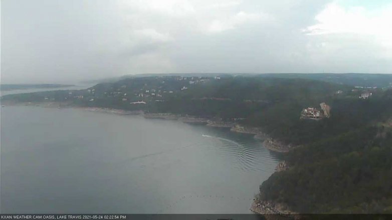 Lake Travis webcam, May 24, 2021 2:25 PM CT