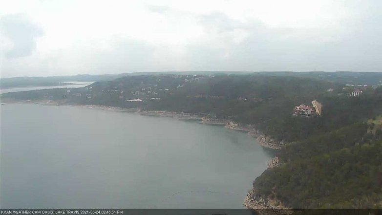 Lake Travis webcam, May 24, 2021 2:45 PM CT