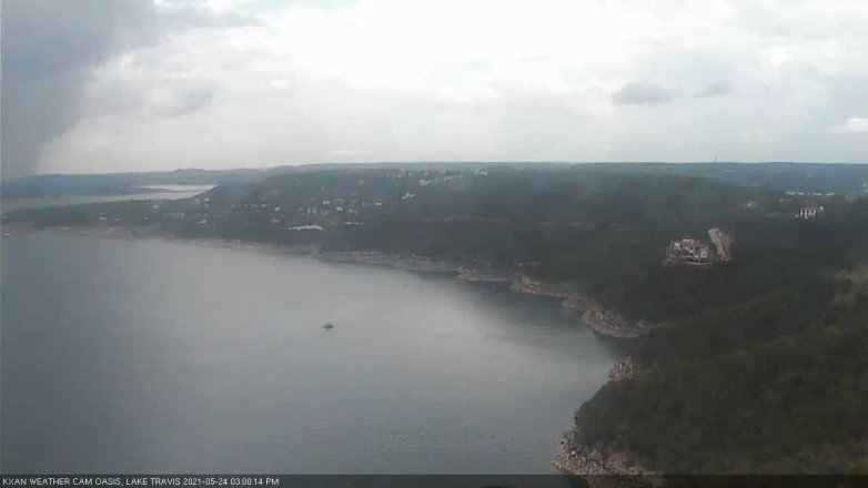 Lake Travis webcam, May 24, 2021 3:00 PM CT