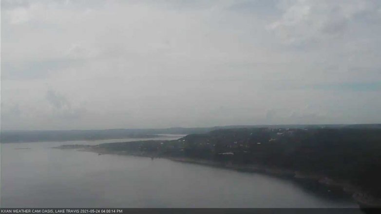 Lake Travis webcam, May 24, 2021 4:00 PM CT