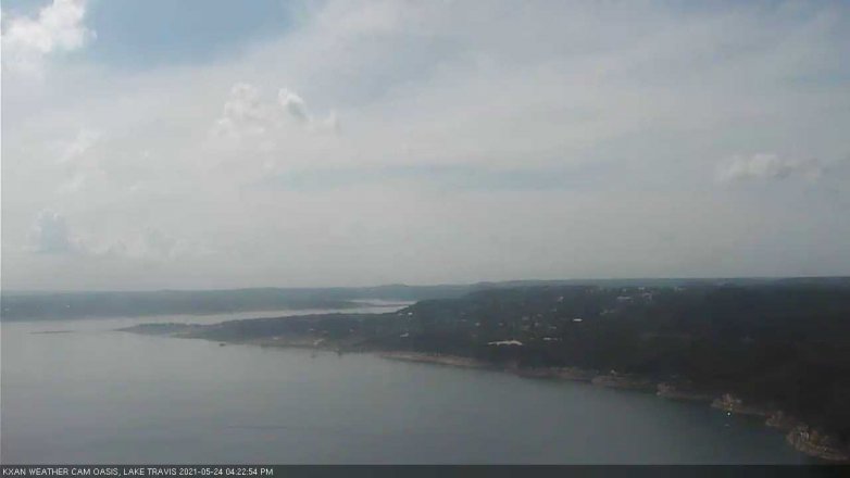 Lake Travis webcam, May 24, 2021 4:25 PM CT