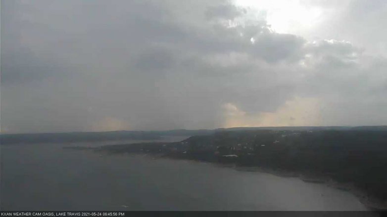 Lake Travis webcam, May 24, 2021 6:45 PM CT