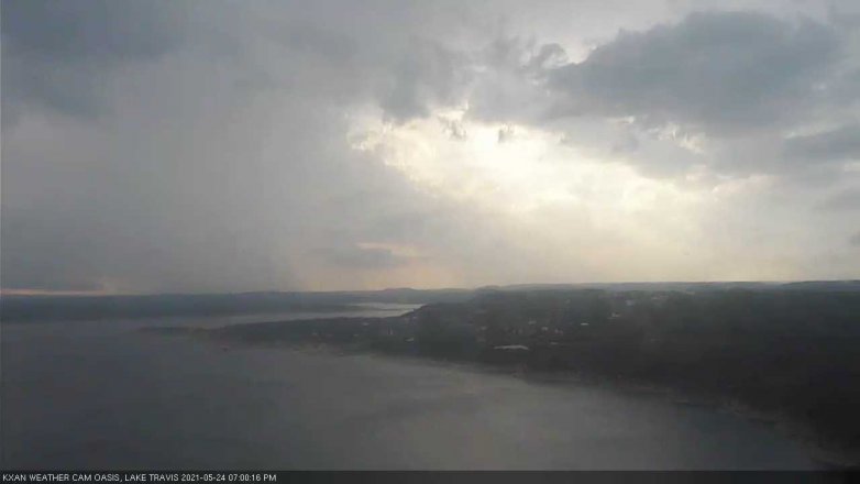 Lake Travis webcam, May 24, 2021 7:00 PM CT