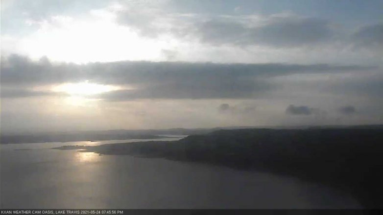 Lake Travis webcam, May 24, 2021 7:45 PM CT