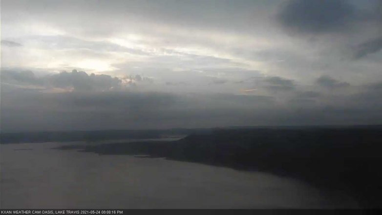 Lake Travis webcam, May 24, 2021 8:00 PM CT