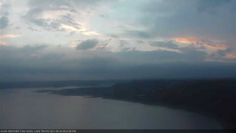 Lake Travis webcam, May 24, 2021 8:25 PM CT
