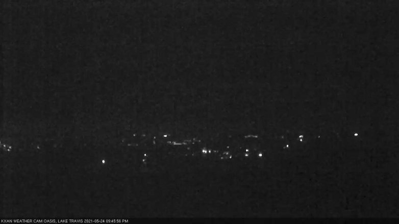 Lake Travis webcam, May 24, 2021 9:45 PM CT