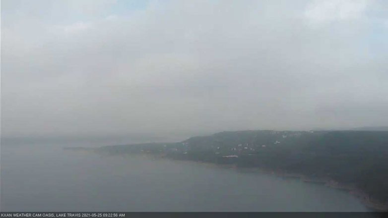 Lake Travis webcam, May 25, 2021 9:25 AM CT