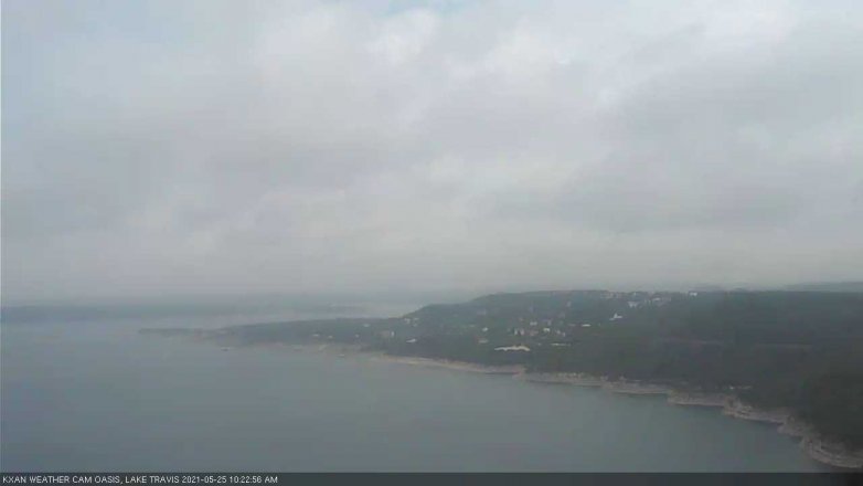 Lake Travis webcam, May 25, 2021 10:25 AM CT