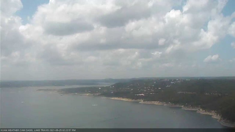 Lake Travis webcam, May 25, 2021 2:25 PM CT