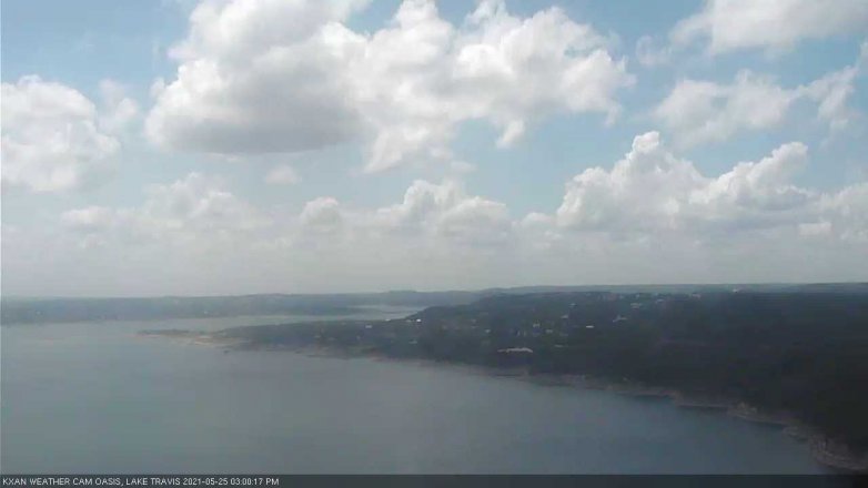 Lake Travis webcam, May 25, 2021 3:00 PM CT