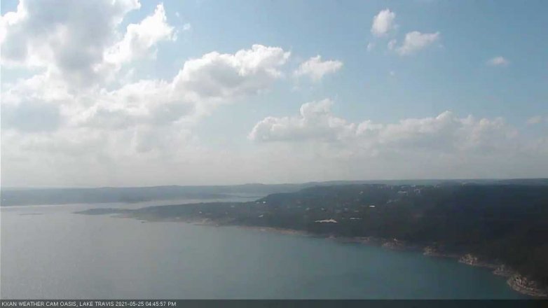 Lake Travis webcam, May 25, 2021 4:45 PM CT