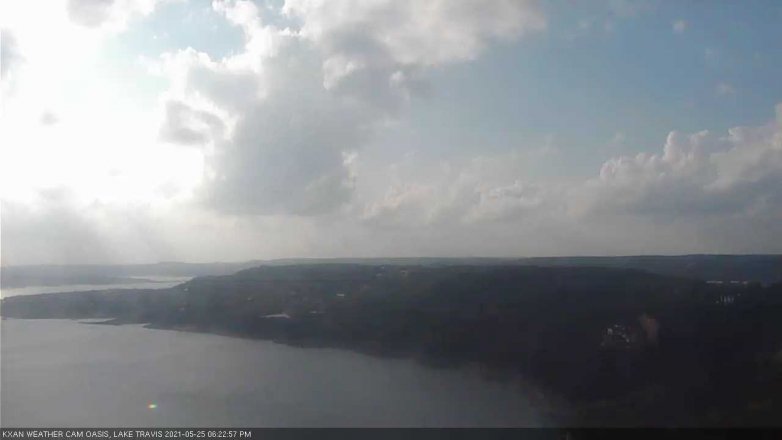Lake Travis webcam, May 25, 2021 6:25 PM CT