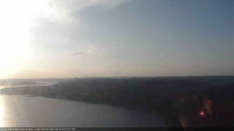 Lake Travis webcam, May 25, 2021 7:25 PM CT