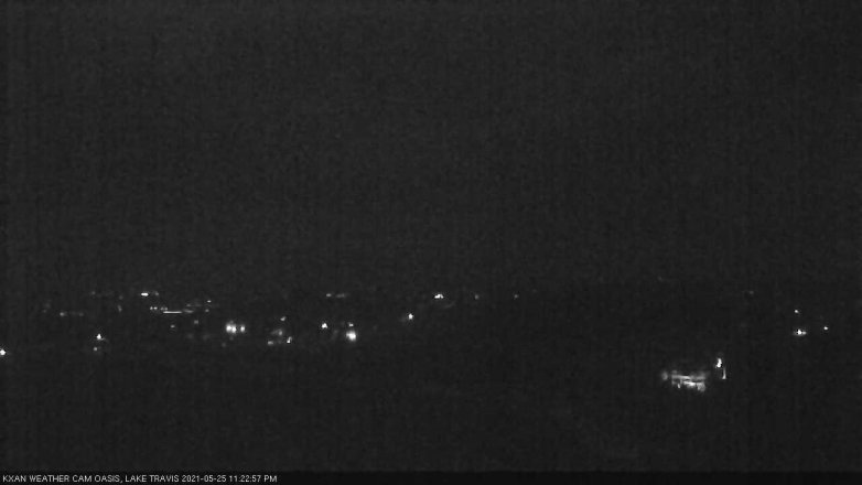 Lake Travis webcam, May 25, 2021 11:25 PM CT