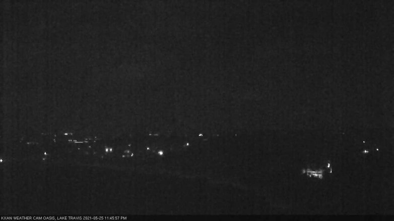 Lake Travis webcam, May 25, 2021 11:45 PM CT