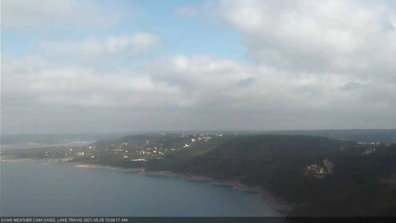 Lake Travis webcam, May 26, 2021 10:00 AM CT