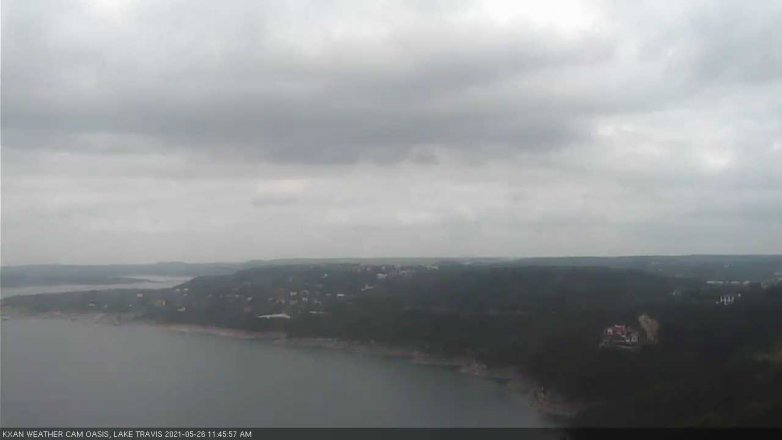 Lake Travis webcam, May 26, 2021 11:45 AM CT