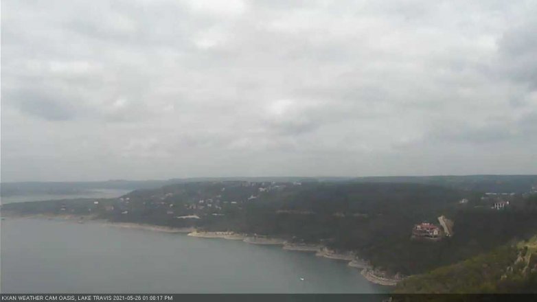 Lake Travis webcam, May 26, 2021 1:00 PM CT