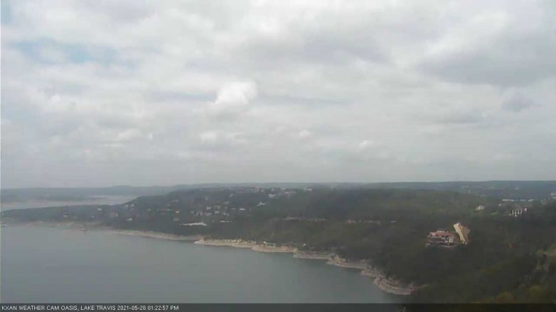 Lake Travis webcam, May 26, 2021 1:25 PM CT