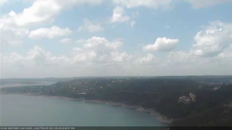 Lake Travis webcam, May 26, 2021 2:45 PM CT