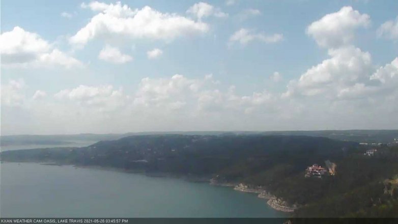 Lake Travis webcam, May 26, 2021 3:45 PM CT