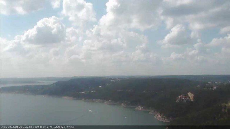 Lake Travis webcam, May 26, 2021 4:25 PM CT