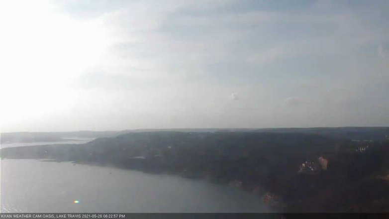 Lake Travis webcam, May 26, 2021 6:25 PM CT