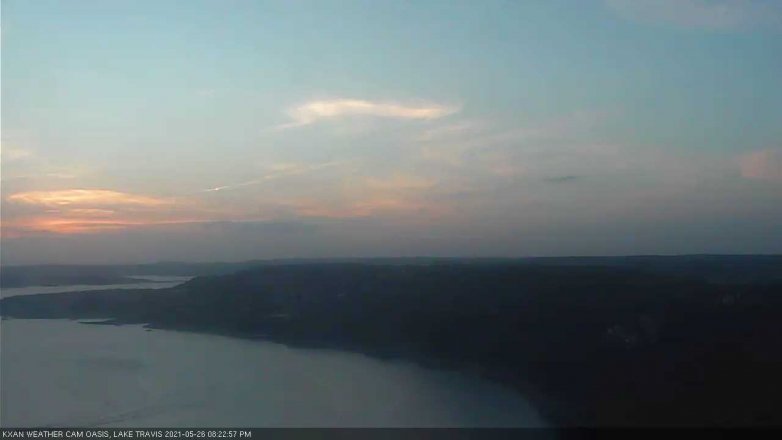 Lake Travis webcam, May 26, 2021 8:25 PM CT