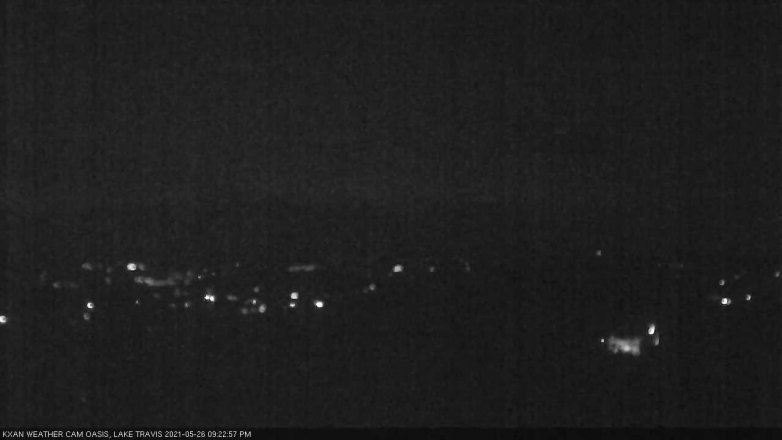 Lake Travis webcam, May 26, 2021 9:25 PM CT