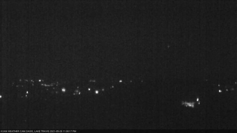 Lake Travis webcam, May 26, 2021 11:00 PM CT