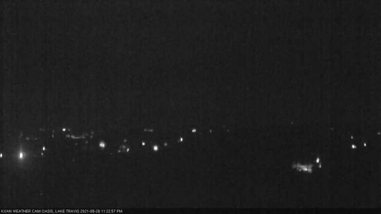 Lake Travis webcam, May 26, 2021 11:25 PM CT
