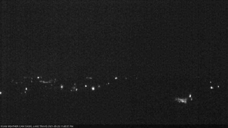 Lake Travis webcam, May 26, 2021 11:45 PM CT