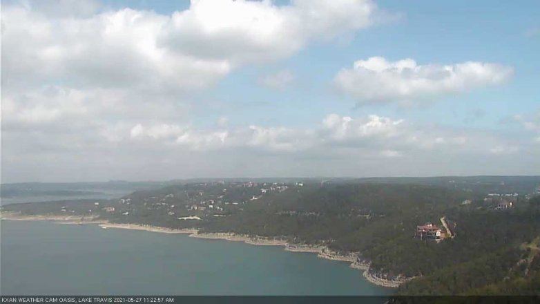 Lake Travis webcam, May 27, 2021 11:25 AM CT