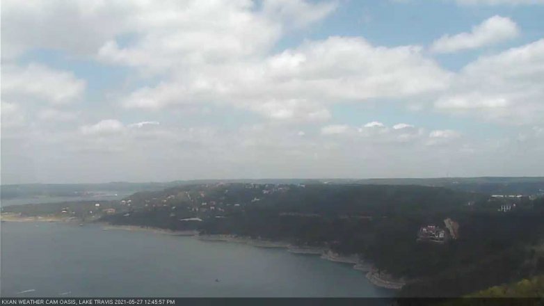 Lake Travis webcam, May 27, 2021 12:45 PM CT