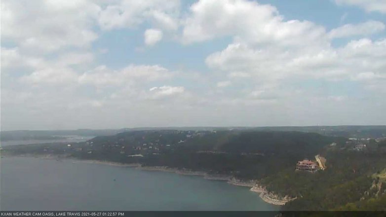 Lake Travis webcam, May 27, 2021 1:25 PM CT