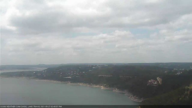 Lake Travis webcam, May 27, 2021 2:45 PM CT