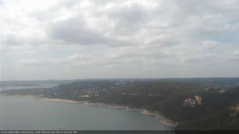 Lake Travis webcam, May 27, 2021 3:25 PM CT