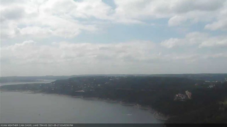 Lake Travis webcam, May 27, 2021 3:45 PM CT