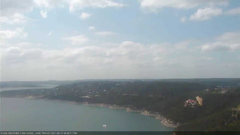 Lake Travis webcam, May 27, 2021 4:00 PM CT