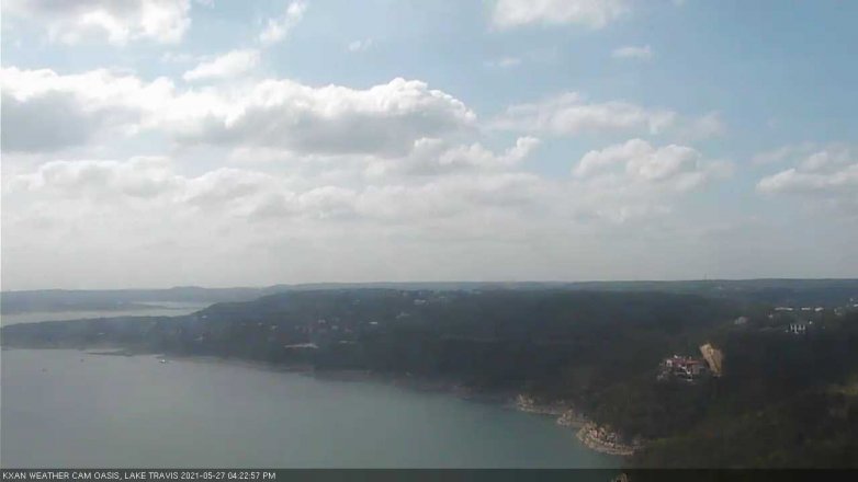 Lake Travis webcam, May 27, 2021 4:25 PM CT