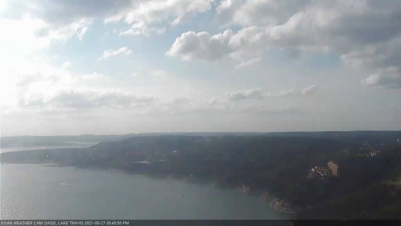 Lake Travis webcam, May 27, 2021 5:45 PM CT