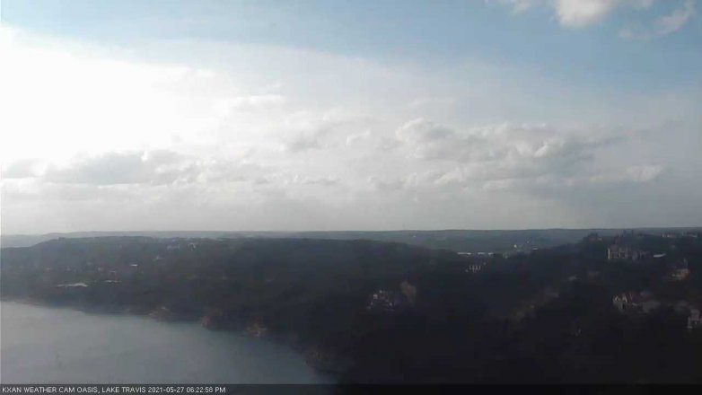 Lake Travis webcam, May 27, 2021 6:25 PM CT