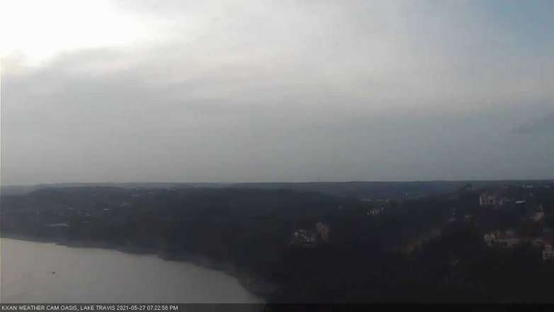 Lake Travis webcam, May 27, 2021 7:25 PM CT