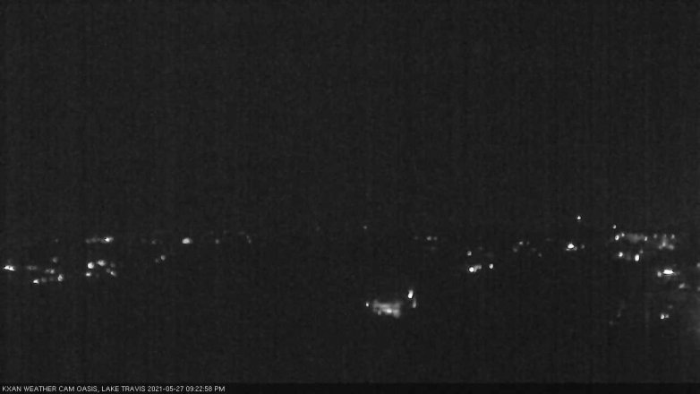 Lake Travis webcam, May 27, 2021 9:25 PM CT